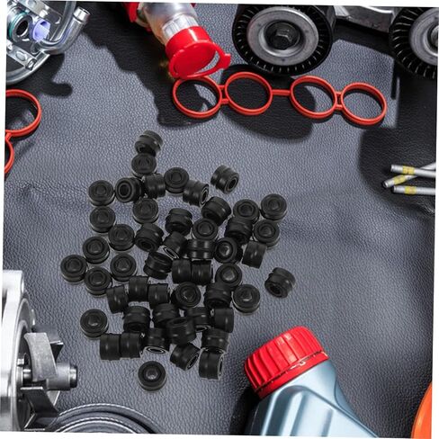 50 قطعة من Luxshiny حشية غلق مكيف هواء السيارة ملحقات إصلاح السيارات مادة مطاطية سهلة التركيب in Kuwait