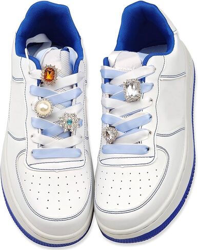Flat Satin Ribbon Shoelaces for Women: 1CM Wide Silk Sneakers Shoe Laces 1 Pair in Saudi Arabia