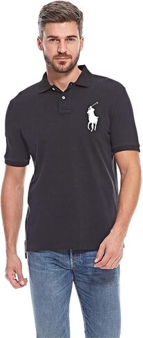 Ralph Lauren Polo Mens Classic Fit Cotton Mesh Big Pony Polo Shirt in Saudi Arabia