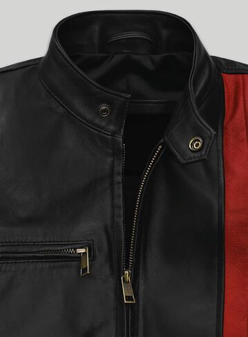 X-Men’s Cyclops Real Sheepskin Leather Jacket – Best for Cosplay and Themed Events or Casual Wear in Saudi Arabia