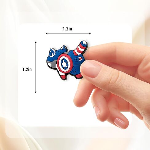 Shoe Charms Fits for Croc Clog Sandals Shoes Decoration in Saudi Arabia