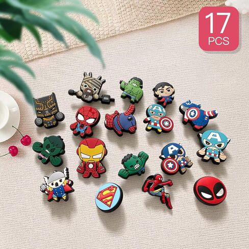 Shoe Charms Fits for Croc Clog Sandals Shoes Decoration in Saudi Arabia
