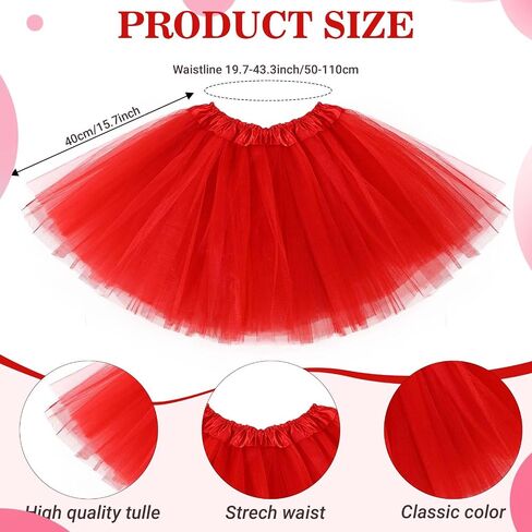 Halloween Red Monster Costume Include Monster Headband,Tutu Skirt,Gloves and Socks for Women Party Cosplay in Saudi Arabia
