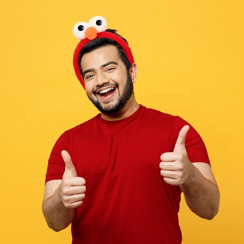 Halloween Red Monster Costume Include Monster Headband,Tutu Skirt,Gloves and Socks for Women Party Cosplay in Saudi Arabia