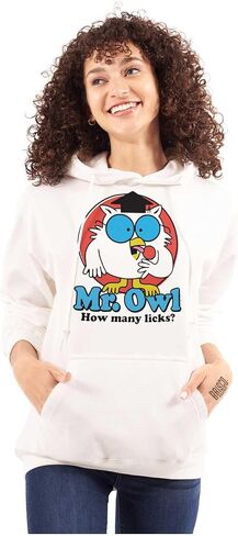 Brisco Brands Tootsie Pop Mr Owl How Many Licks Hoodie Sweatshirt Women Men in Saudi Arabia
