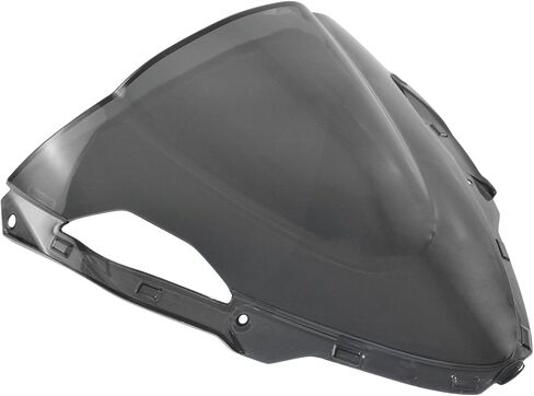 دراجة نارية الزجاج الأمامي الزجاج الأمامي يطير شاشة درع الرياح منحرف لكاواساكي نينجا ZX-6R ZX6R ZX636 2024 2025 P/N 39154-0420 (أسود) in Saudi Arabia