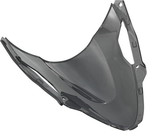 دراجة نارية الزجاج الأمامي الزجاج الأمامي يطير شاشة درع الرياح منحرف لكاواساكي نينجا ZX-6R ZX6R ZX636 2024 2025 P/N 39154-0420 (أسود) in Saudi Arabia