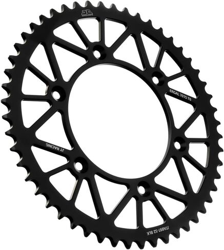JT Sprockets JTA897.51ORG ضرس خلفي من الألومنيوم المؤكسد باللون البرتقالي 7075 T6، فردي in Kuwait