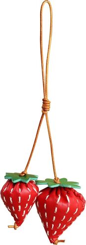 Leather Keychain,Purse Charms,Bag Charms for Handbags,Interesting Stylish Simulated Food Leather Bag Charm in Saudi Arabia