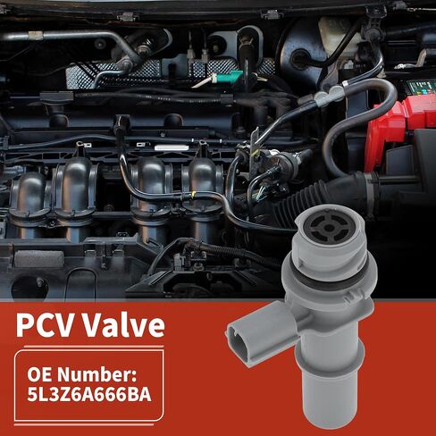 PCV Valve for Ford F-150 Fusion for Mustang Taurus Crown Victoria for Lincoln Zephyr Town Car for Mercury Grand Marquis Milan Montego Monterey Sable No.5L3Z6A666BA in Saudi Arabia