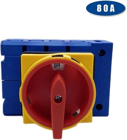 80A Isolation Switch LW30-80/5P Three-Phase Five-Wire Load Isolation Power Supply Cut-Off Silver Contact Rotary cam Switch in Saudi Arabia