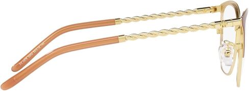 Tory Burch Eyeglasses TY 1076 3342 Shiny Gold/Camel in Saudi Arabia