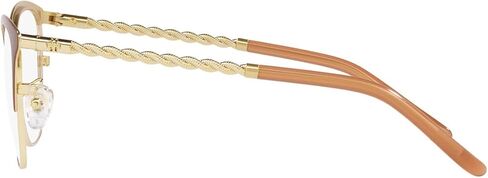 Tory Burch Eyeglasses TY 1076 3342 Shiny Gold/Camel in Saudi Arabia