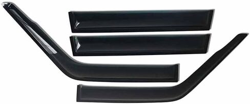 واقيات المطر للزجاج الأمامي للسيارة لسيارة Toyota Land Cruiser Prado Fj70 1990-1995، حاجبات الرياح للنافذة الأمامية والخلفية، حاجبات مقاومة للماء للنوافذ الخارجية in Saudi Arabia
