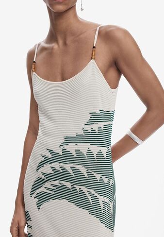 Desigual Women's Palm Texture Dress in Saudi Arabia