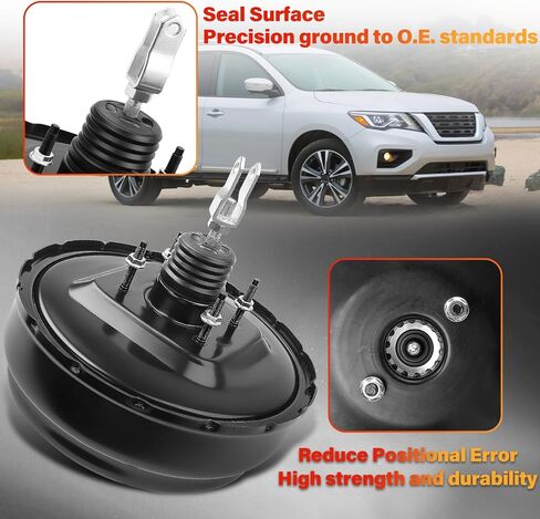 53-6404 Vacuum Power Brake Booster Compatible with Nissan Pathfinder & Infiniti QX4, 2001, 3.5L, DOHC, Replace OE 536404, SK536404, 472103W410 in Saudi Arabia