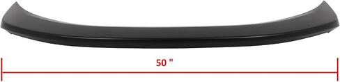 SCITOO ABS Spoiler for 2019-2023 for Lexus for ES300h,2019-2023 for Lexus for ES350 Trunk Spoiler Roof Lip Kit, Rear Spoiler Wing, Car Rear Spoiler Exterior Rear Spoiler Kit (Matte Black) in Saudi Arabia