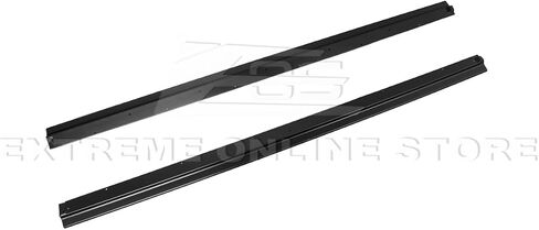 Replacement for 2023-2024 Toyota E210 GR Corolla Models | GR Style Carbon Fiber Front Bumper Lip Chin Spoiler Splitter & Side Skirts Rocker Panel Extension Pair (ABS Plastic - Matte Black) in Saudi Arabia