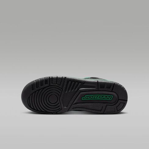 حذاء جوردن سبايزيكي منخفض للأطفال (FQ3950-003، أسود/أنثراسايت/أخضر صنوبر) in Saudi Arabia