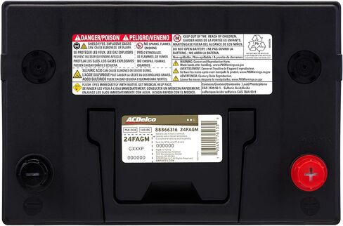 ACDelco Gold 24FAGM (88866316) 36 Month Warranty AGM BCI Group 24F Battery in Saudi Arabia