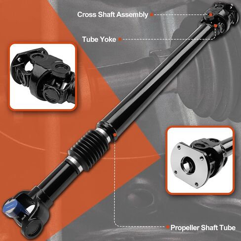 65-9546 Front Complete Drive Shaft Prop Shaft Driveshaft Assembly Compatible with Ford F-250 F-350 F-450 F-550 Super Duty 2003-2010, 4WD DIESEL, Replace OE 5C3Z-4A376-F, 3C3Z4A376AA in Saudi Arabia