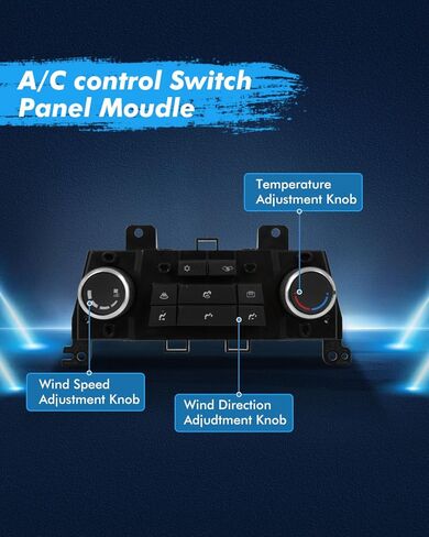 ECCPP 95017054 Climate Control Module AC Heater Climate Control Panle Switch 2011-2015 for Chevrolet Cruze 2012-2012 for Chevrolet Orlando in Saudi Arabia