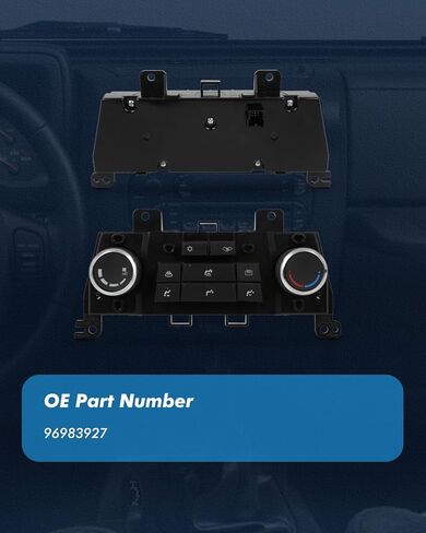 ECCPP 95017054 Climate Control Module AC Heater Climate Control Panle Switch 2011-2015 for Chevrolet Cruze 2012-2012 for Chevrolet Orlando in Saudi Arabia