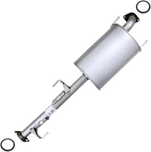 Northeastern Exhaust | Stainless Steel Direct Fit Exhaust Muffler Compatible for Toyota FJ Cruiser 2007-2014 4.0L | Free Gaskets Included | Automotive Replacement Part in Saudi Arabia