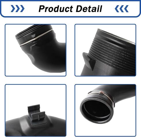 13717571350 Turbo Intercooler Hose Fit for BMW 2011-2018 X5 xDrive35i sDrive35i 2008-2019 X6 xDrive35i sDrive35i 3.0L L6 Air Intake Hose Engine Code N55B30A in Saudi Arabia