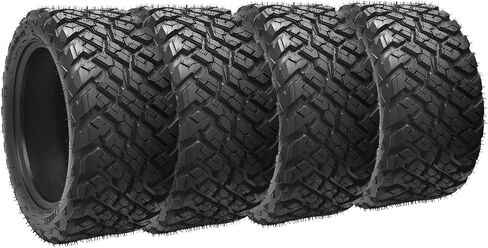 حزمة واحدة من إطارات عربة الجولف شديدة التحمل مقاس 23 × 10-14 23 × 10.00-14 بوصة بدون أنبوب - أقصى حمولة 990 رطل، مداس عدواني لمركبات ATV، UTV، عربات التي تجرها الدواب، Go Kart، جزازة العشب، مركبة المرافق in Saudi Arabia
