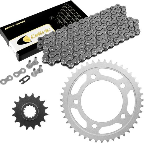 Caltric Drive Chain and Sprockets Kit Compatible With Honda CB900F 919 Hornet 2002 2003 2004 2005 2006 2007 in Saudi Arabia