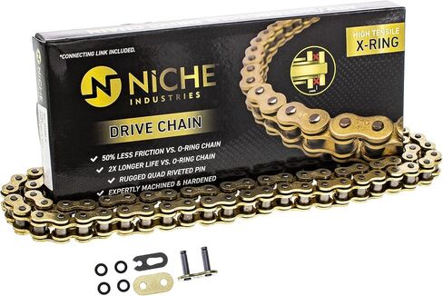 NICHE Drive Sprocket Chain Combo for Yamaha LB80 Chappy Front 15 Rear 32 Tooth 420HZ Standard 92 Links in Saudi Arabia