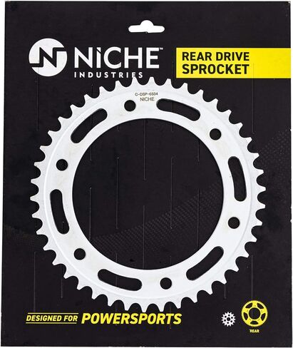 NICHE Drive Sprocket Chain Combo for BMW F800GS Trophy Triple Black Front 16 Rear 42 Tooth 525VM-X X-Ring 116 Links in Saudi Arabia