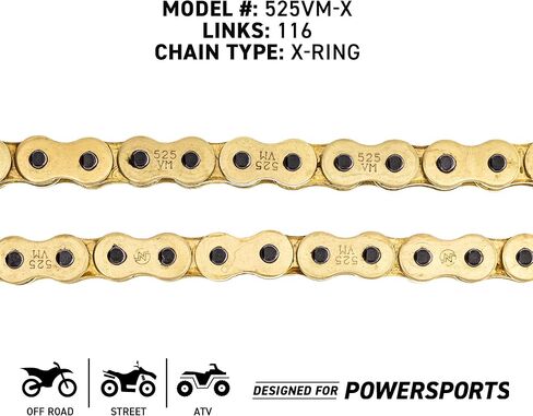 NICHE Drive Sprocket Chain Combo for BMW F800GS Trophy Triple Black Front 16 Rear 42 Tooth 525VM-X X-Ring 116 Links in Saudi Arabia