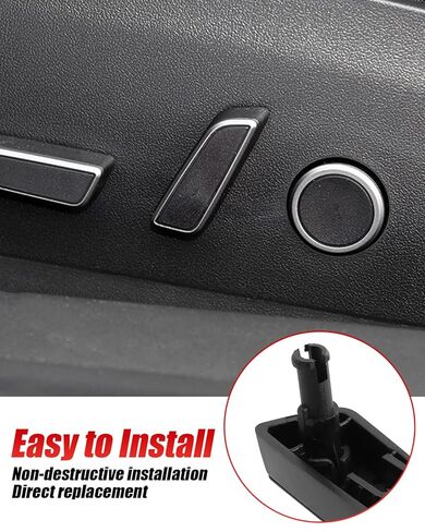 مفتاح التحكم في مقعد الطاقة الأيمن مع استبدال غطاء الزر للطراز 3 2021-2023 الموديل Y 2021-2024، مفتاح تعديل مقعد الركاب الجانبي (R:109853000) in Kuwait