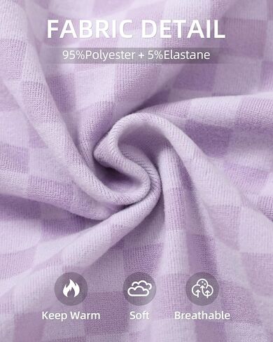 WESIDOM Toddler Baby Girl Clothes Checkered Long Sleeve Pullover Tops + Pants Toddler Girl Sweatsuit Fall Winter Outfits in Kuwait