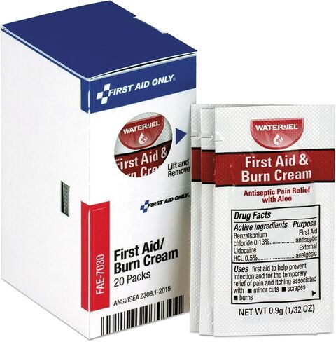 First Aid Only FAE-7030 SmartCompliance Refill Burn Cream, 10 Count in Saudi Arabia
