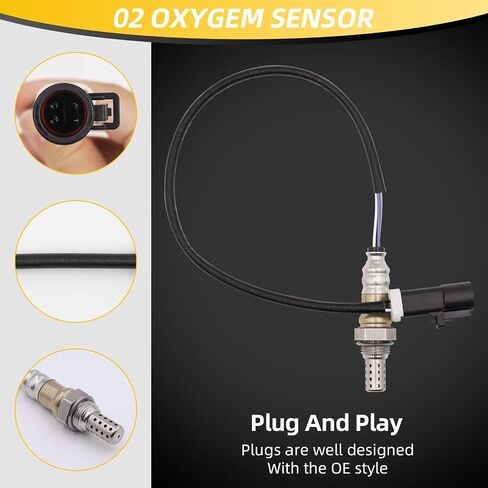 O2 Oxygen Sensor 250-24701 Compatible Ford 2004-2008 F150 4.2L 4.6L 5.4L O2 Sensor Upstream & Downstream # 13117 234-4403 XL3Z9F472D in Saudi Arabia