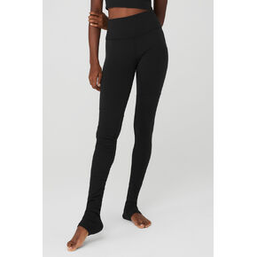 Alo Yoga Airbrush High-Waist Highlight Leggings Goddess - أسود in Kuwait