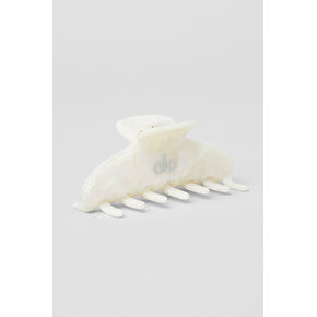 Alo Yoga 90's Claw Clip - White Pearl - White Pearl / One Size in Kuwait