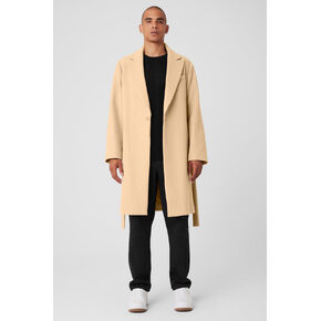 Alo Yoga Wool Gameday Overcoat - Camel in Saudi Arabia
