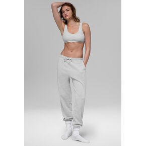 بنطال Alo Yoga Chill - رمادي رياضي منقط in Kuwait