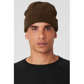 Alo Yoga Notable Beanie - Espresso - Espresso / One Size in Kuwait