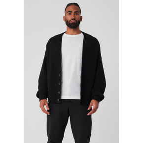 سترة ألو يوجا سكولار كارديجان - أسود in Kuwait