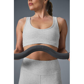 حمالة صدر ألو يوجا ألوسوفت سنتر ستيج - رمادي رياضي منقط in Kuwait