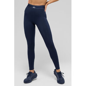 Alo Yoga Airlift بدلة عالية الخصر - كحلي/كحلي in Kuwait