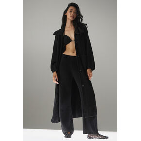 Alo Yoga Cashmere Northstar Long Cardigan - Black in Kuwait