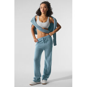 بنطلون رياضي من Alo Yoga من صوف الكشمير New Class - هيذر جرانيت أزرق سماوي in Kuwait