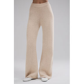 Alo Yoga Winter Magic Cashmere Wide Leg Pant - Birch Heather in Kuwait