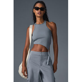 ألو يوجا ألوسوفت تانك ريفيليشن مضلع - رمادي ستيل in Kuwait